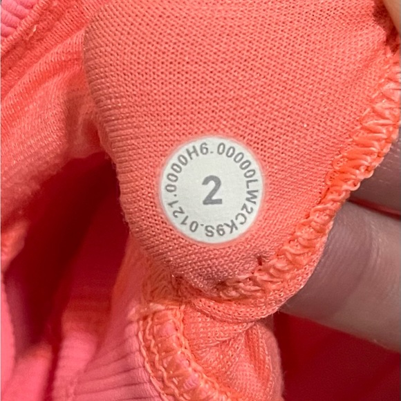 NWOT Lululemon Energy Bra High Neck Long Line Ribbed Bra - Picture 6 of 6